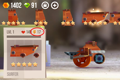 crash arena turbo stars how to get more power