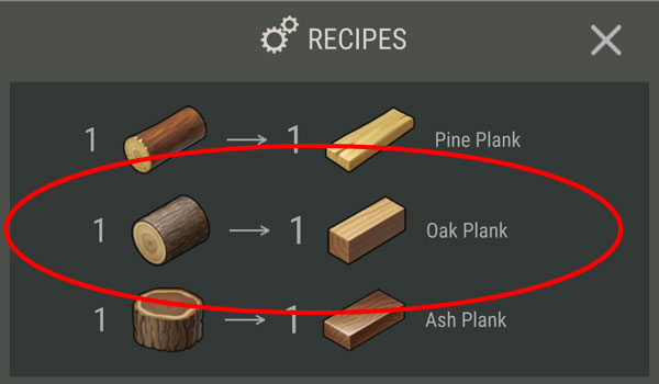 last day on earth survival how to get oak planks