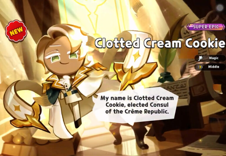 How To Get Super Epic Clotted Cream Cookie In Cookie Run Kingdom!