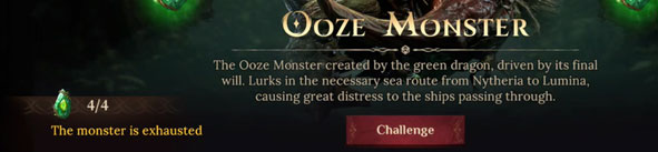 dragonheir how to beat ooze monster